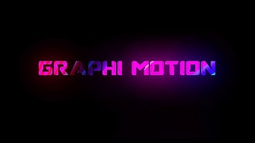Cyberpunk Glitch Logo reveal | GraphiMotion