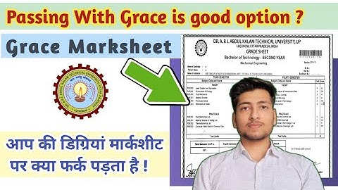 Aktu Grace Marksheet || aktu pwg marksheet || @RAHULTEACH1999