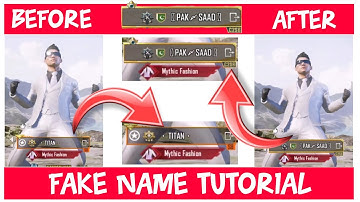How to change pubg name stylish | pubg lite name change style | pubg name style