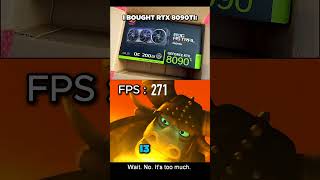 Rtx 8090 vs intel core i3😭#computer #videogames #rtx