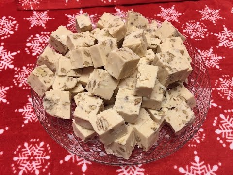 How to make White Chocolate Pecan Fudge Tutorial