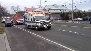 Procession held to honor former Pierrepont firefighter