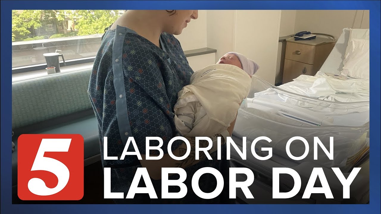 Mom unexpectedly gives birth to son on Labor Day YouTube