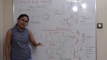 Endo Vs Exo Selectivity or Alder -exo Rule for csir net /iit jam /gate-iit/