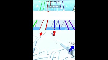 Snow Race Level 1 walkthrough
