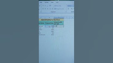 Excel me GST calculate karne ka amazing tricks #ytshorts #shorts #excel #msoffice #exceltricks #tips