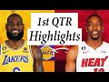 Miami Heat vs. Los Angeles Lakers Full Highlights 1st QTR | Dec 28 | 2022 NBA Season