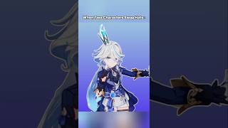Furina &amp; Cerydra Swapped Hats 🥺 #genshinimpact #honkaistarrail