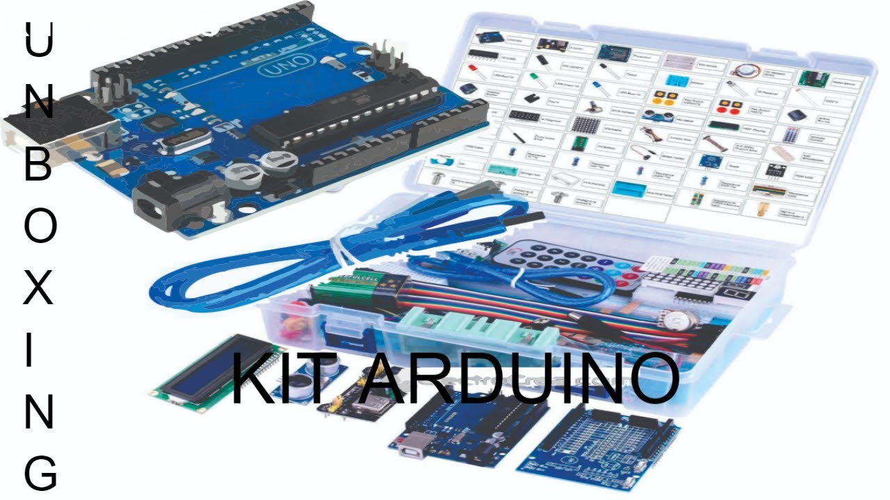 Unboxing DEL KIT mas Completo de ARDUINO. - YouTube