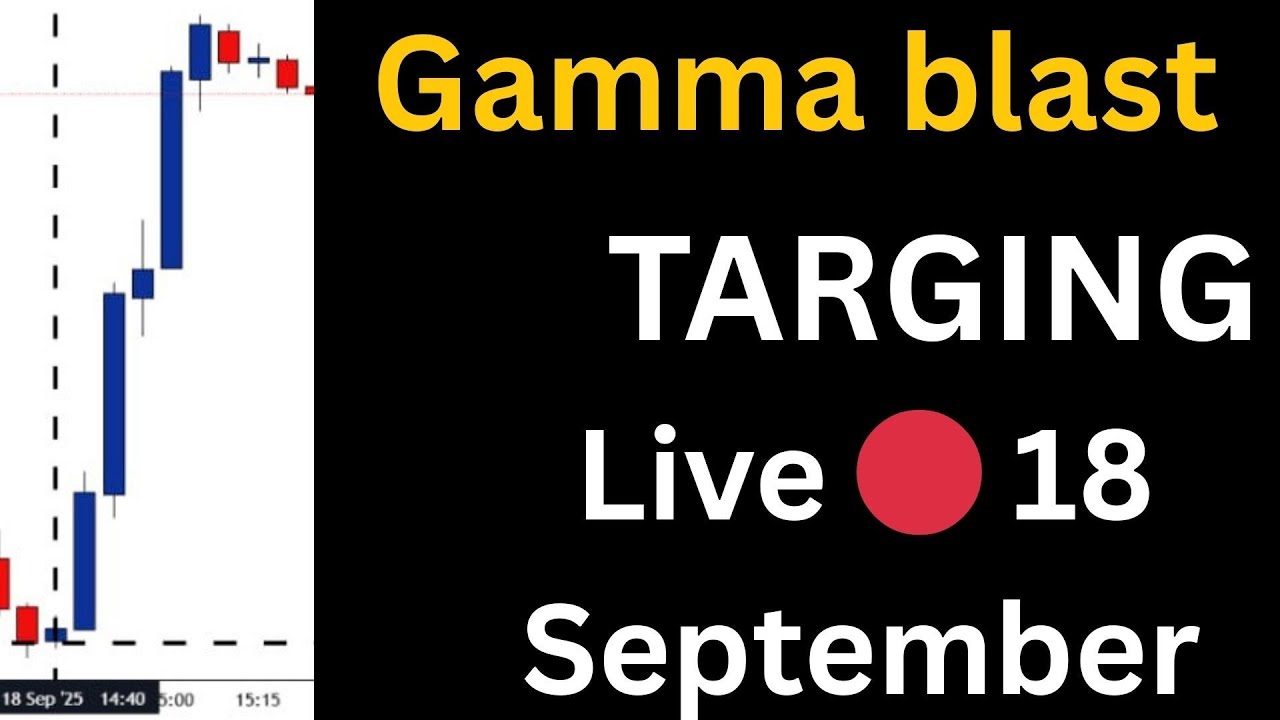 gamma blast strategy indicator live trading 18 sep