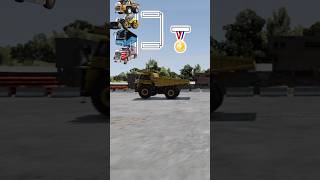 ТУРНИР ТЯЖЕЛОВЕСОВ в BeamNG Drive! Кто победит? 🏆 #shorts