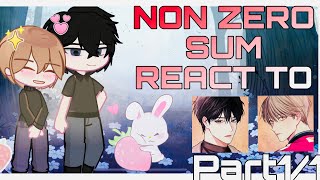 Non zero sum react to..[BL]-{Part1/1}•
