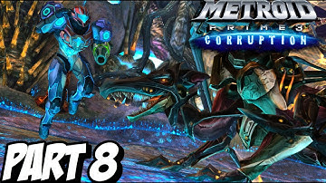 "OMEGA RIDLEY BOSS FIGHT" METROID PRIME 3 CORRUPTION Playthrough Gameplay Part 8 (PRIMEHACK)