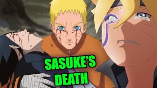 Sasuke Uchiha Foreshadowed Death & How Boruto Gets His Scar On Pure Eye - Every Sign Sasuke Will Die