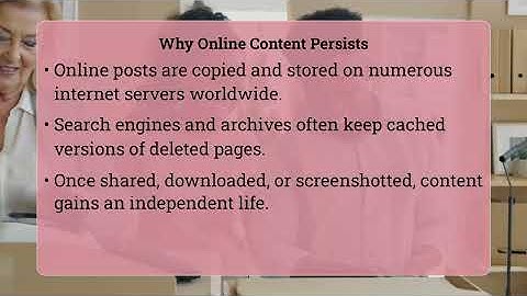 Can Old Online Posts Truly Be Deleted?