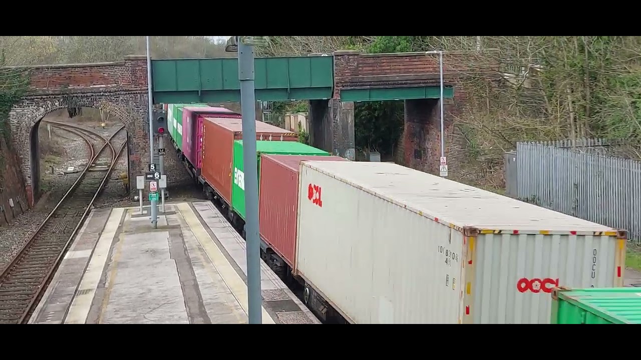 66769 'Our Inspiration Paul Taylor' passing through Hatton with 165007 arriving