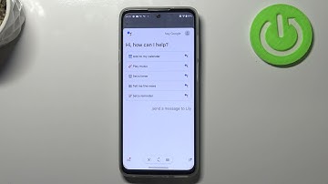 How to Send Messages via MOTOROLA Edge 20 Lite Google Assistant
