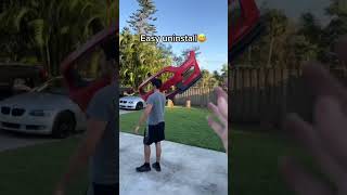 Extreme Online Store Ford Mustang Gt500 Front Bumper Kit Installed By