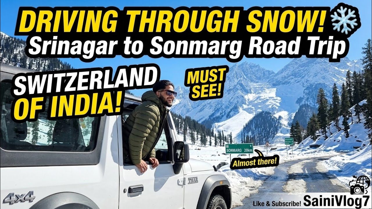 ✌️Sonmarg Paradise View🎑 Wtih Sainvlog7