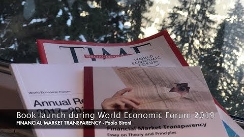 Financial Market Transparency - Paolo Sironi
