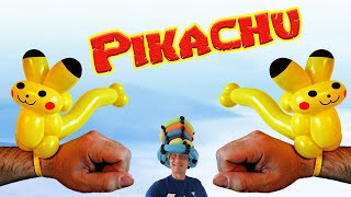 MODELABLE BALLOONS tutorial 3 PIKACHU Balloon Twisting bracelet
