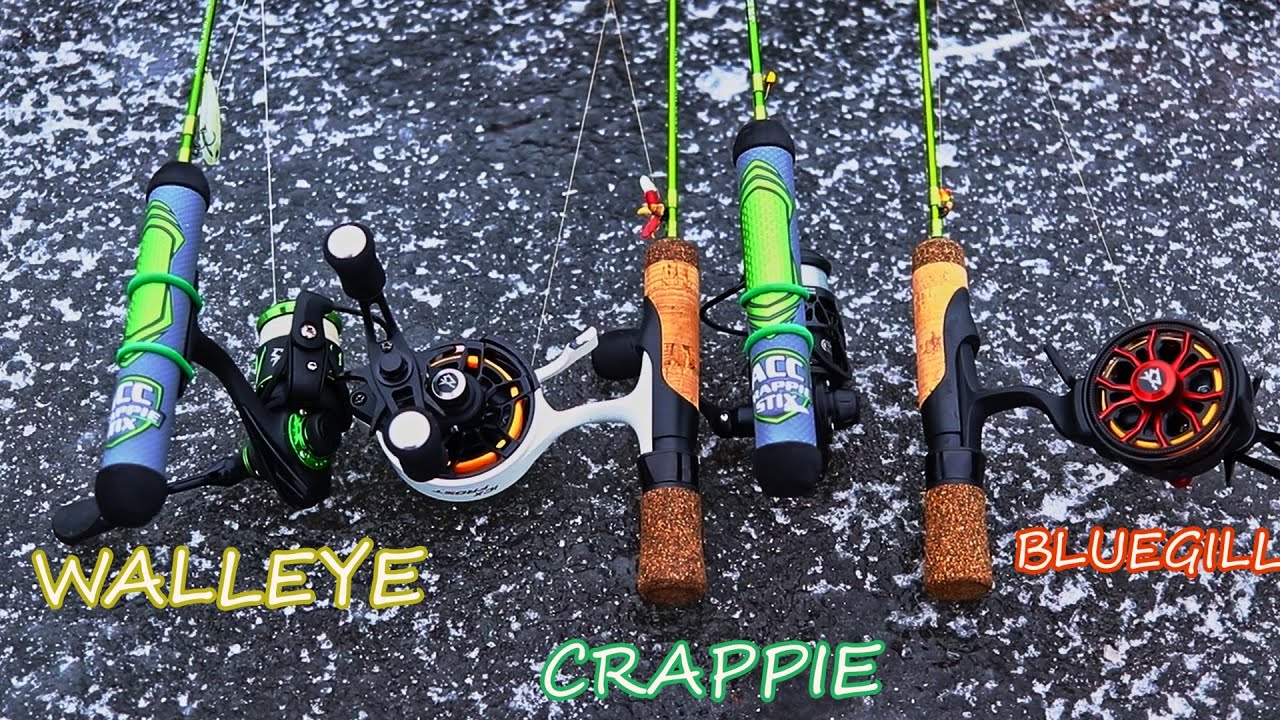 The Only Ice Fishing Rods you NEED (ACC Crappie STIX) YouTube