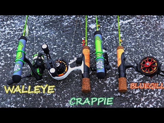 The Only Ice Fishing Rods you NEED (ACC Crappie STIX) 