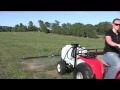 60 GAL TRAILER WITH BOOM QUAD TIP 14ft SPRAY PATTERN.mov