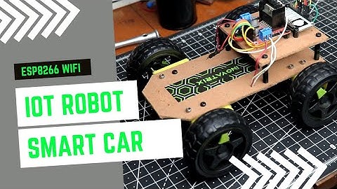How to build a Smart Iot Robot Car with ESP8266 & Blynk | Full Build Video | Iot Project