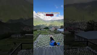 Luxury Glamping Experience with Mountain Views in Kazbegi Georgia