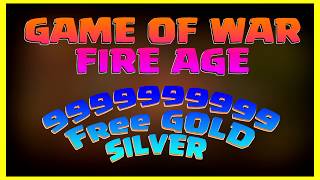 GAME OF WAR FIRE AGE HACK  - UNLIMITED GOLD & SILVER   *(ANDRIOD IOS 2019)* screenshot 1