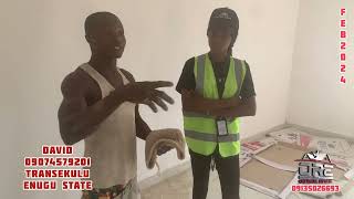 The Cost to Install a Tiles in a 4 bedroom Duplex in Enugu, Nigeria