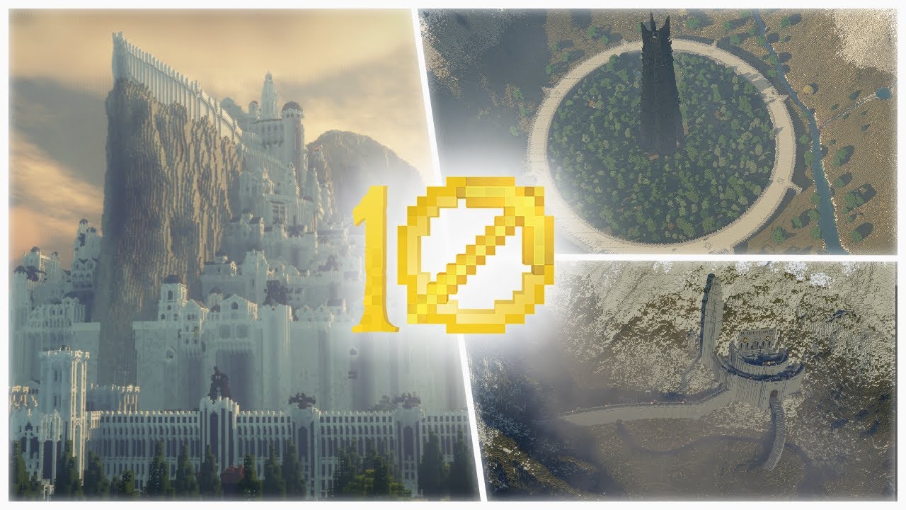 The Lord of the Rings in Minecraft: Celebrating 10 years of building! 
