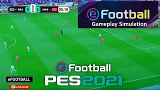 🔴 BRAZIL VS MOROCCO LIVE | FIFA WORLD CUP 2026 SIMULATION | PES 2021 NEXT-GEN GAMEPLAY LIVE