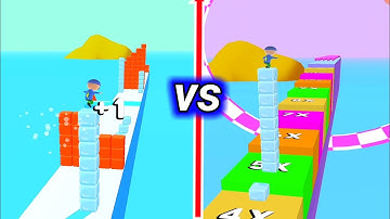 Cube Surfer Gameplay-[ Level 80 ]😲