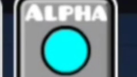 How To Use The ALPHA TRIGGER In Geometry Dash (Objects Invisible)