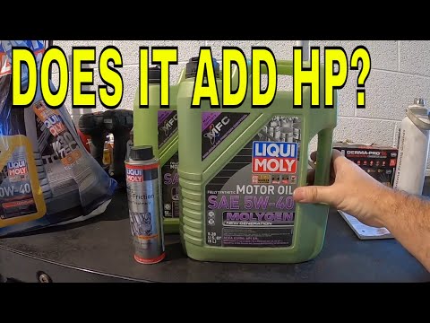 Can changing your oil to Liquimoly MOLYGEN add horsepower? Surprising results