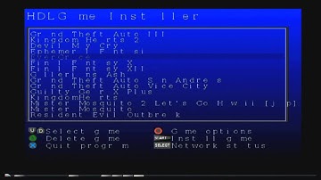 Running games from HDD-OSD