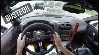 C6 Z06 CORVETTE STREET DRIFTING *POV*