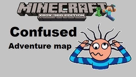 MineCraft xbox 360 edition: Confused adventure map