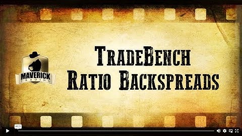Trade Bench Journal - Logging Call and Put Ratio Backspreads