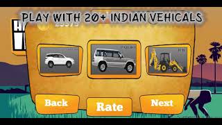Indian racing game (Hill Escape India - 2D Racing Game) || Promo video screenshot 4