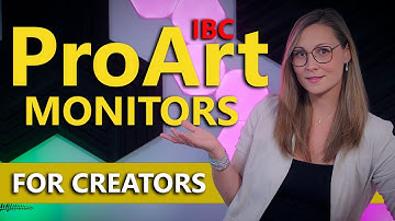 Checking Out Brand New 6K, 8K and SDI Monitors from ASUS at IBC2025