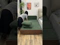 客室なんて不要!一秒でソファとベッドが切り替え可能 #収納術 #インテリア
