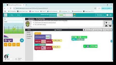 Code.org Course F – Lesson 8 | Abstraction and Simplifying Code