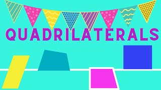 Math Skills  for Kids I Learn Quadrilaterals