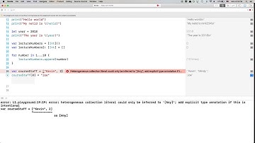 Intro to iOS Development: Lecture 1 – Intro, Swift, and Xcode (Fall 2018)