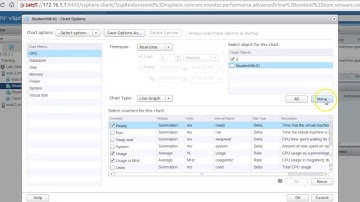 VMware vSphere6 -  Lab 17 - Monitoring Virtual Machine Performance