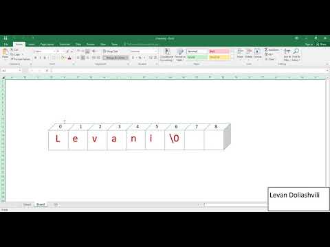 C++ Tutorial 14 charArray / charArray სიმბოლოების მასივი