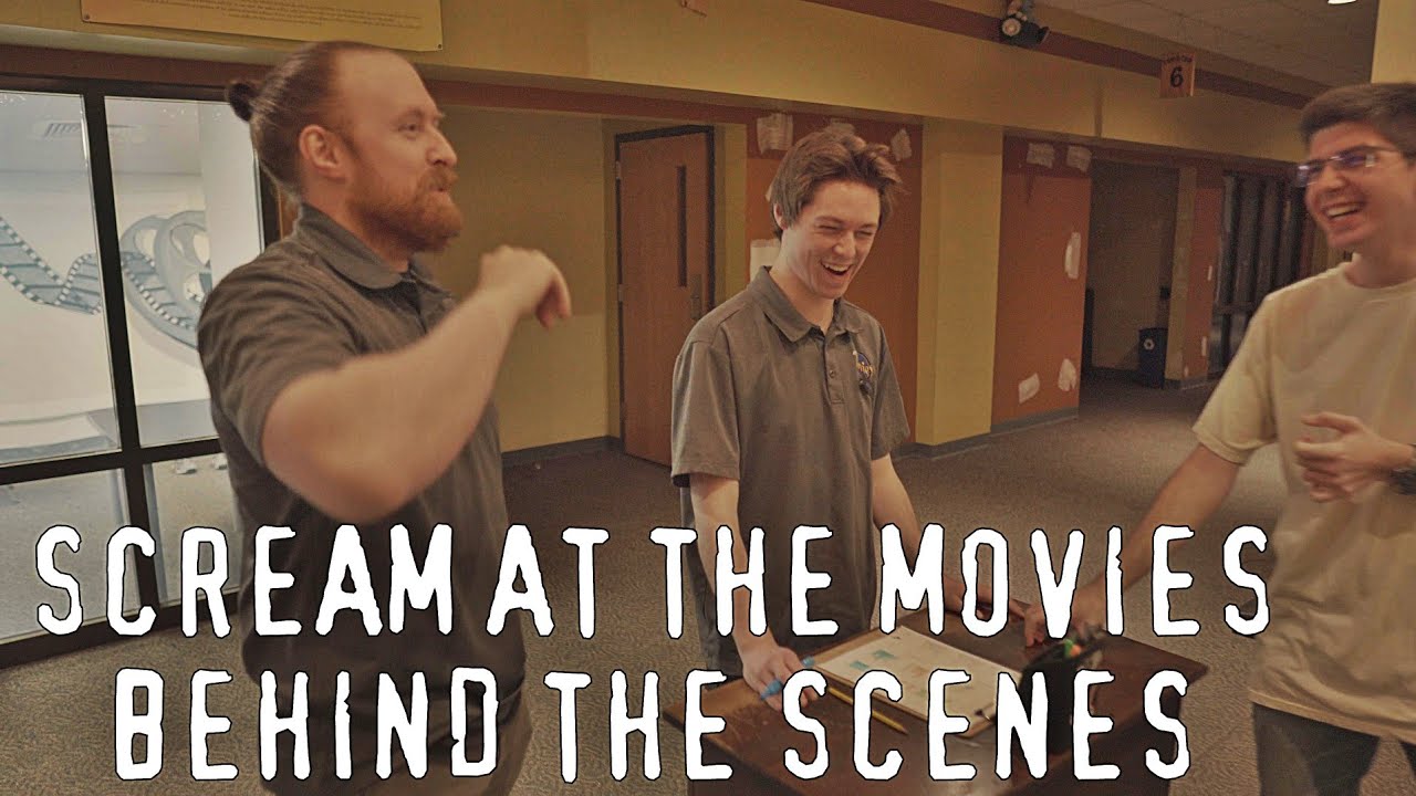 SCREAM At The Movies Behind The Scenes - YouTube